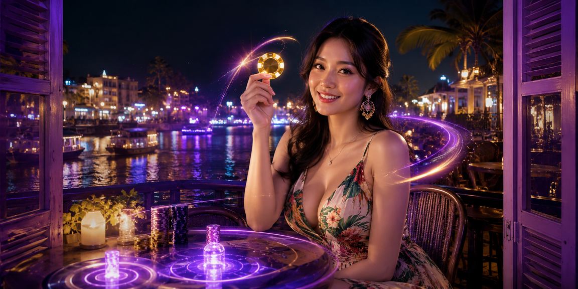 Cảnh bến Mekong sông nước cùng tách cà phê Việt Nam
